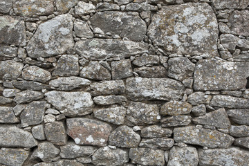 Old stone masonry.