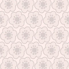 floral abstract seamless pattern