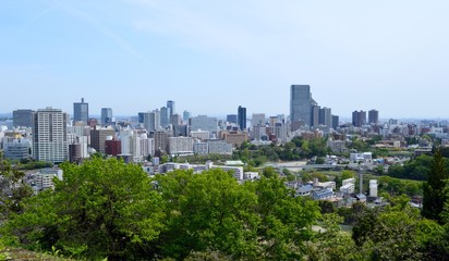 Obraz premium 仙台市の風景