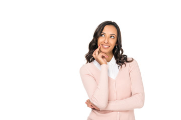 smiling african american woman