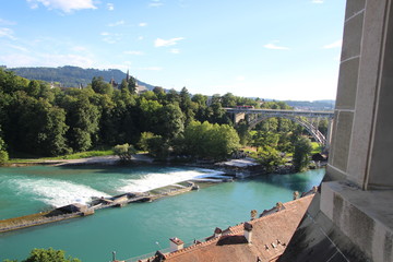 Aare in Bern, Schweiz