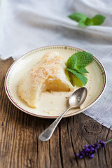 food- pears roasted in French couscous. Recipe. food, cooking and baking. Easy, pyszky and fast dessert.