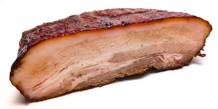 Ger&auml;ucherter Schweinebauch