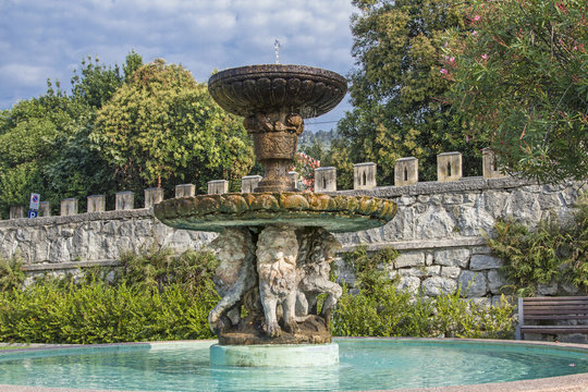 Brunnen in Garda