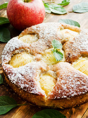 Sweet apple pie