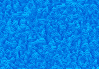 Wavy 3d abstract background