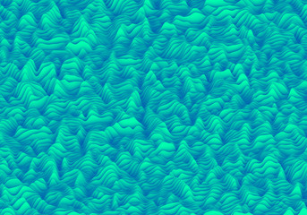 Wavy 3d abstract background