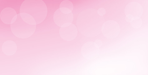 Abstract Pink Bokeh Background