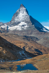 Hiking the Matterhorn, Zermatt, Visp, Valais, Switzerland