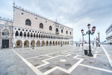 Doge's Palace on San Marco square, Venice, Italy
