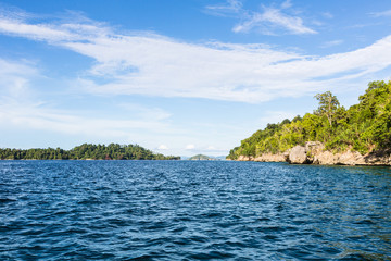 Obraz premium Togian islands in Sulawesi, Indonesia