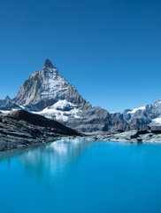 Fototapeta na wymiar Hiking the Matterhorn, Zermatt, Visp, Valais, Switzerland