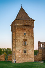Naklejka premium Bac, Serbia October 19, 2017: Medieval fortress Bac in Serbia