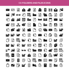 Folders and files icons
