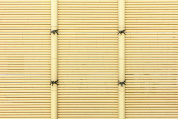 竹垣のフェンス