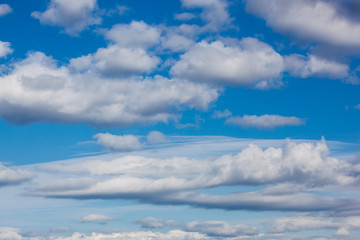 beautiful cloud photo on blue sky