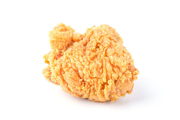 Fototapeta premium Fried Chicken on White Background