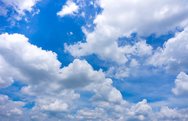 Obraz na płótnie Canvas Day clouds