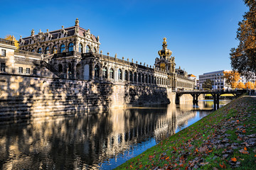 Fototapeta na wymiar Zwinger in Dresden, Sachsen, Deutschland