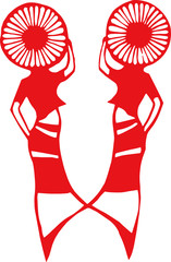 Chinese ethnic minority singing and dancing