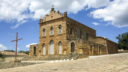 Fototapeta na wymiar Rio de Contas - Igreja de Santana
