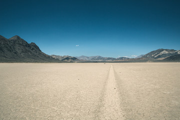 Fototapeta na wymiar Racetrack Death Valley