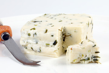 Fresh Cheese with Chive Herbs