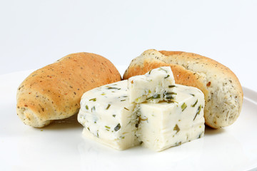 Herb Cheese and Bread Loaf