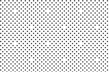 Halftone background. Abstract geometric pattern with small squares. Design element  lack and white color Vector illustration