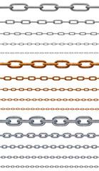 Obraz premium chain link metal steel