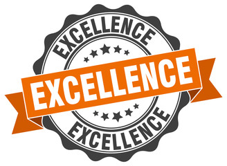 Obraz premium excellence stamp. sign. seal