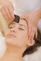 Gesichtsmassage