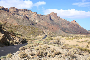 El Teide National Park on Tenerife Island, Canary Islands, Spain