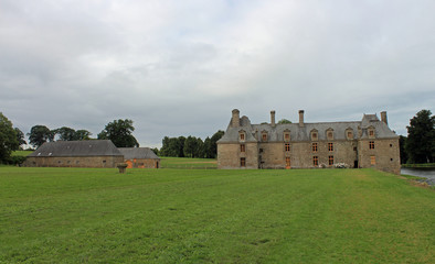 Bretagne, Château Le Rocher Portail	
