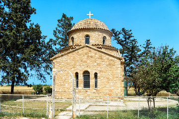 Naklejka premium Chapel over the tomb of St Barnabas (St. Varnavas), Cyprus