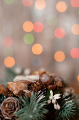 New Year background with place for text