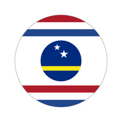 Circular world Flag
