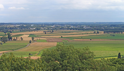 Fototapeta na wymiar Bretagne, Panorama depuis le Mont Dol
