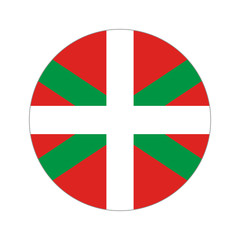 Circular world Flag
