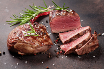 Grilled fillet steak