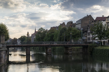 Fototapeta premium CANALES EN ESTRASBURGO