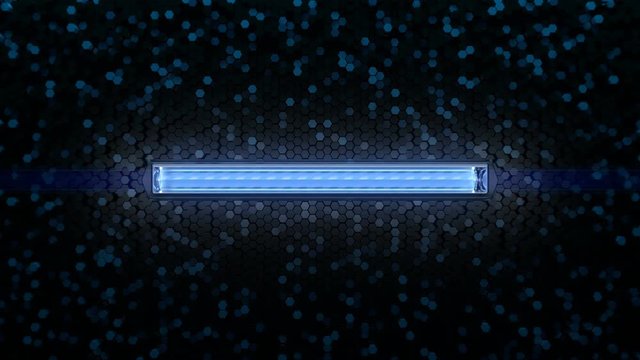 Progress bar. Illustration of uploading, downloading, transferring process. 4k rendering.