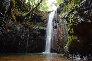 Fototapeta premium Cachoeira, Pedra caída