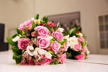 Beautiful bridal bouquet