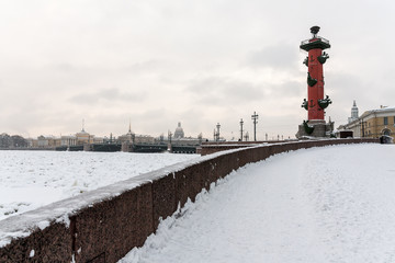 Saint Petersburg rostral column landmark