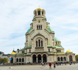 Fototapeta premium Alexander Nevsky cathedral, Sofia, Bulgaria