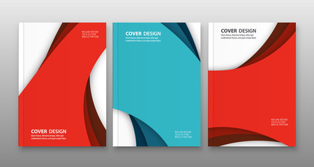 Abstract flyer design background. Brochure template.