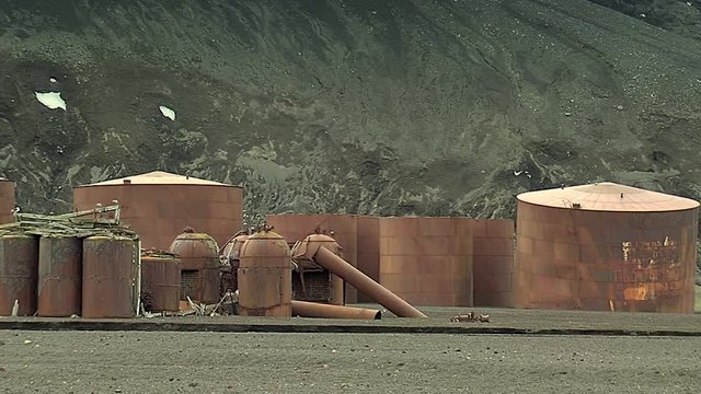 Abandoned station from whalers bay, deception island