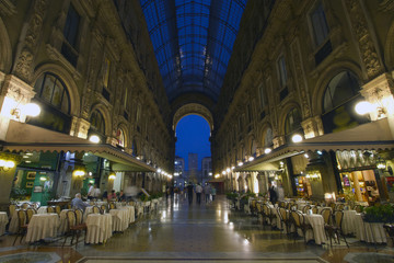 Fototapeta na wymiar Milano, Galleria Vittorio Emanuele II, Lombardia, Italia, Europa, Italy