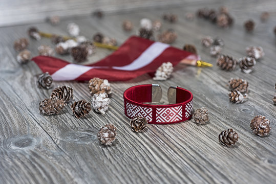 Preparing to independence day of Latvia.